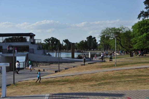 Parque em Villa Nueva, na Argentina